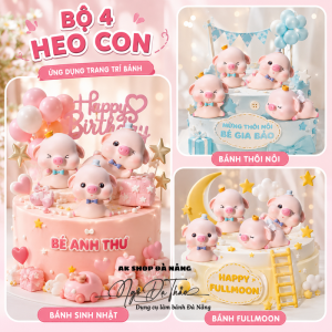 Bộ 4 heo con