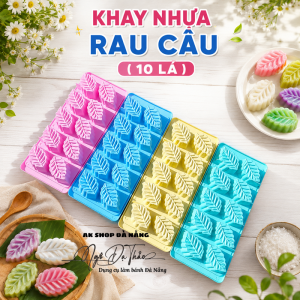 Khay nhựa rau cau 10 LÁ