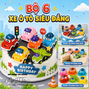 Bộ 6 xe ô tô siêu đẳng