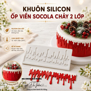 Khuôn silicon ốp viền SCL chảy 2 lớp