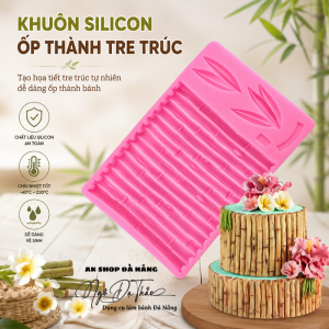 Khuôn silicon ốp viền tre trúc