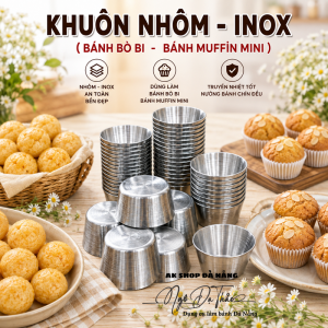 Khuôn nhôm bánh bò bi