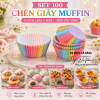 set-100-chen-giay-muffin-dk-day-5-0cm-hoa-van - ảnh nhỏ 10