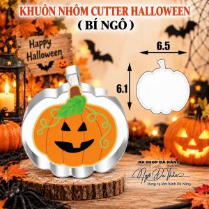 Khuôn nhôm cutter HALLOWEEN - Bí ngô