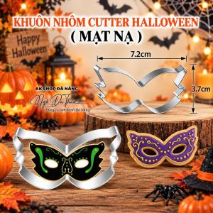 Khuôn nhôm cutter HALLOWEEN - Mặt nạ