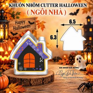 Khuôn nhôm cutter HALLOWEEN - Ngôi nhà