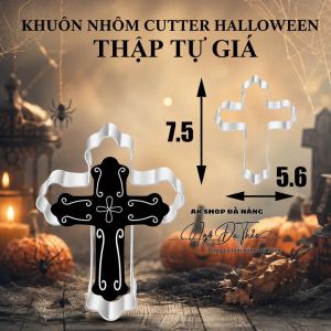 Khuôn nhôm cutter HALLOWEEN - Thập tự giá