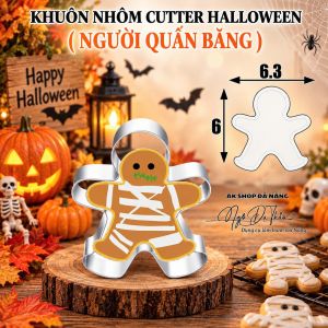 Khuôn nhôm cutter HALLOWEEN - Hình nhân