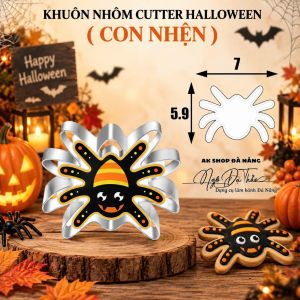 Khuôn nhôm cutter HALLOWEEN - Con nhện