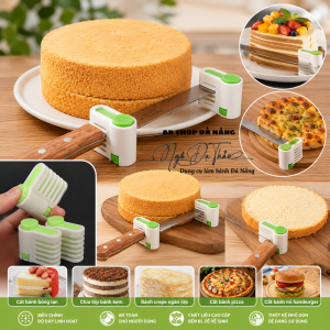 Bộ 2 dụng cụ kẹp dao cắt bánh