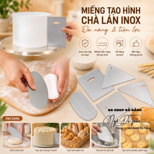 Dụng cụ hổ trợ chà lán và tạo hình INOX