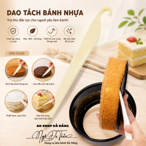Dao nhựa tách bánh