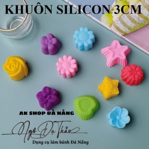 SET 10 KHUÔN SILICON 3CM